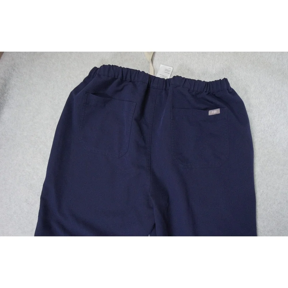 Figs Pants Mens Large Blue Scrub Technical Pisco Bottom Nurse Workwear Stretch